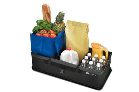 Discover Ford Bronco Accessories in PR, Cargo Organizer - Soft-Sided Standard, Folding, Ford Logo